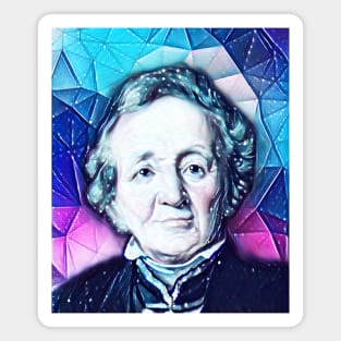 Leopold von Ranke Snowy Portrait | Leopold von Ranke Artwork 13 Magnet